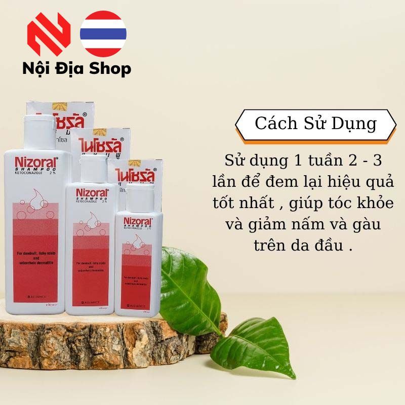 Dầu gội Nizo ral Thái Lan chính hãng 100%, Ngăn ngừa gầu, nấm ngứa, giúp da đầu khoẻ mạnh - tom.cosmetic2022