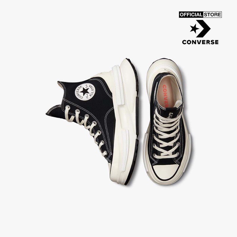 Giày Sneaker Convers RunStar Legacy CX Black White siêu cấp , Giày Thể Thao Nam Nữ CV Cao Cổ Màu Đen Trắng Size 36-43