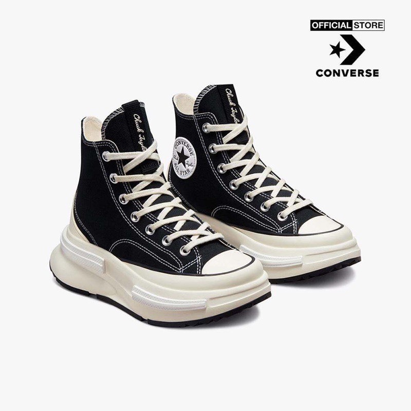 Giày Sneaker Convers RunStar Legacy CX Black White siêu cấp , Giày Thể Thao Nam Nữ CV Cao Cổ Màu Đen Trắng Size 36-43