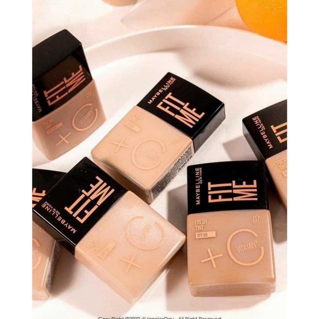 Kem Nền Maybelline Fit Me Fresh Tint C Tươi Mướt Chống Nắng SPF50 PA+++