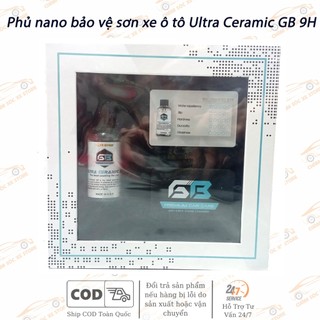 Phủ nano bảo vệ sơn xe ô tô Ultra Ceramic GB 9H