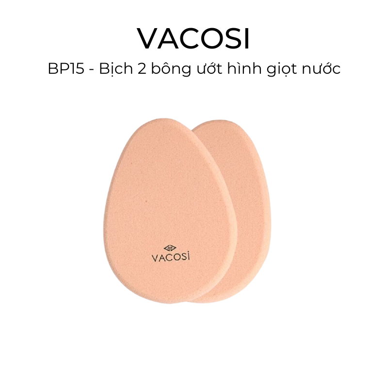 Bông Phấn VACOSI Khô, Ướt Trang Điểm Nền Chuyên Dụng