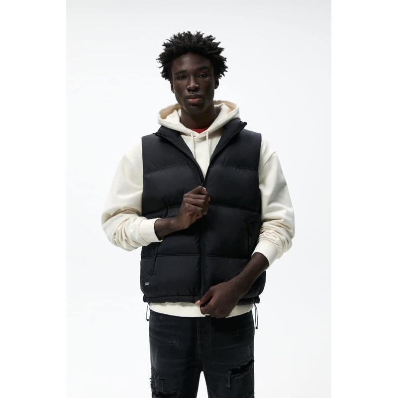 Áo Gile Nam Nữ Phao Đen ZR