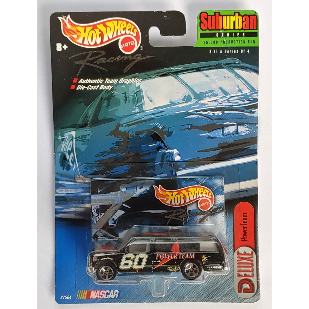 Xe mô hình Hot Wheels Racing Suburban 60 Power Team