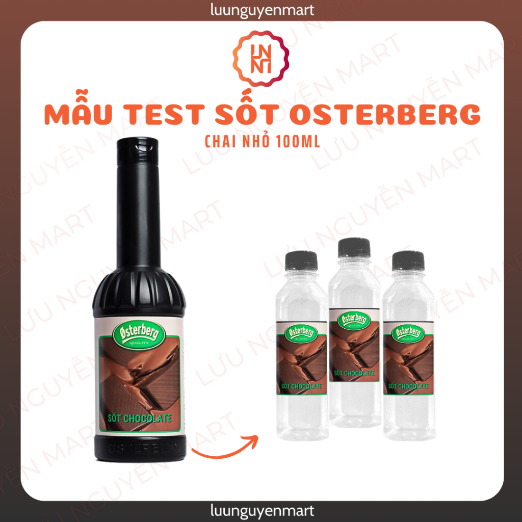 Mẫu thử chai test sốt Osterberg  - Chai 100ml