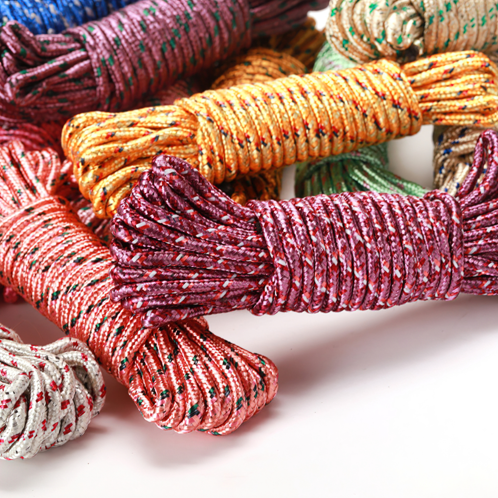 Dây dù paracord đa năng nhiều lõi dài 10m, dày 4mm, dây dù sinh tồn, cắm trại....-BeloveShop