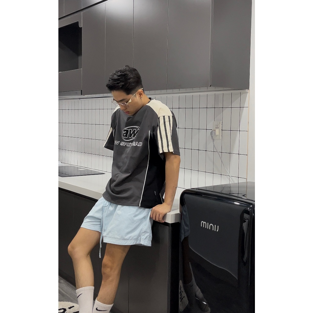 Áo Thun Nam Nữ AWSPIKY HEAD, Áo Phông Unisex, Chất Vải Dày Dặn, Đường Phố Hiện Đại OLDMAN