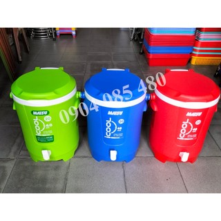 Bình đá vòi xcool 20 lít duy tân