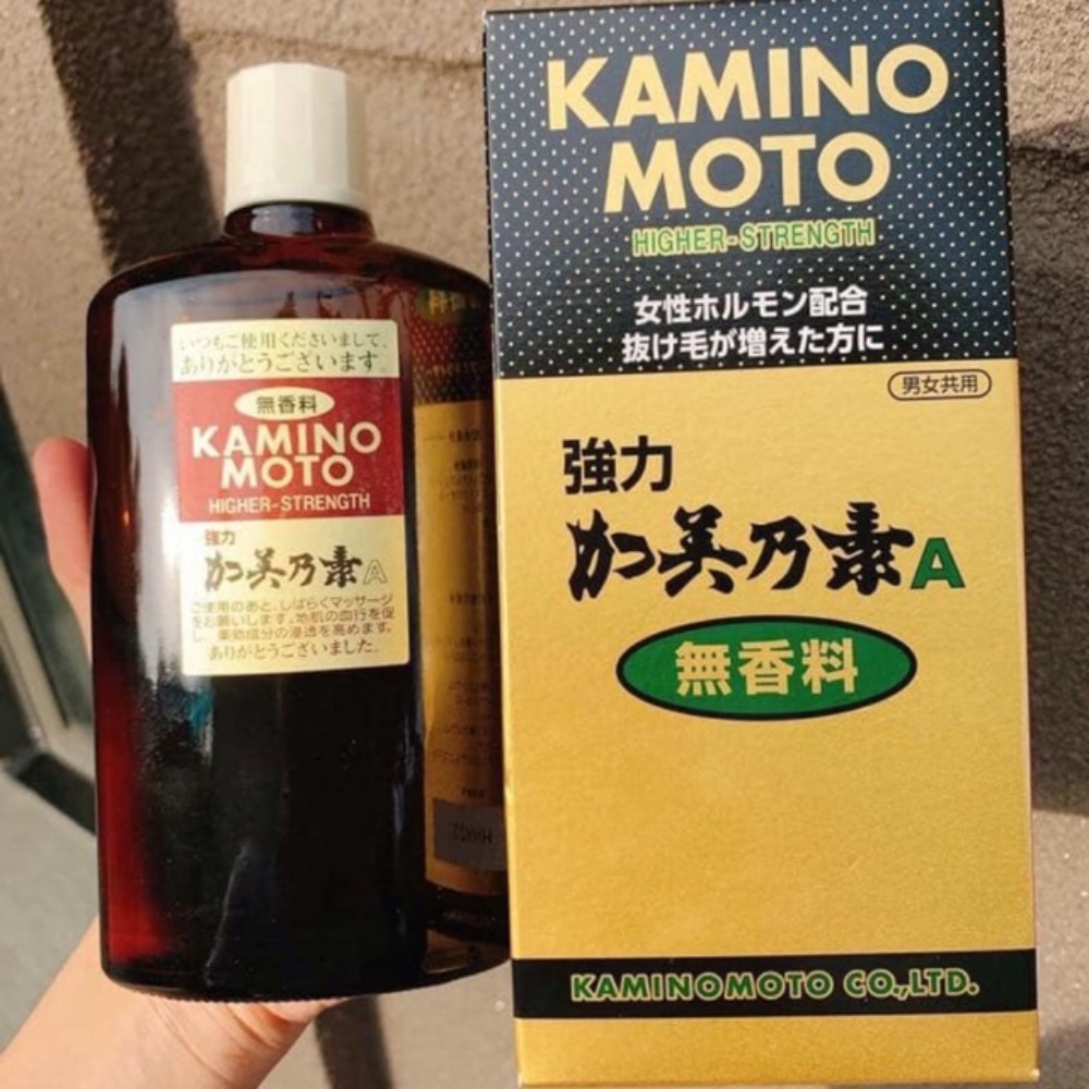 Tinh chất mọc tóc Kamino Moto Higher Strength Nhật Bản, dành cho người rụng tóc