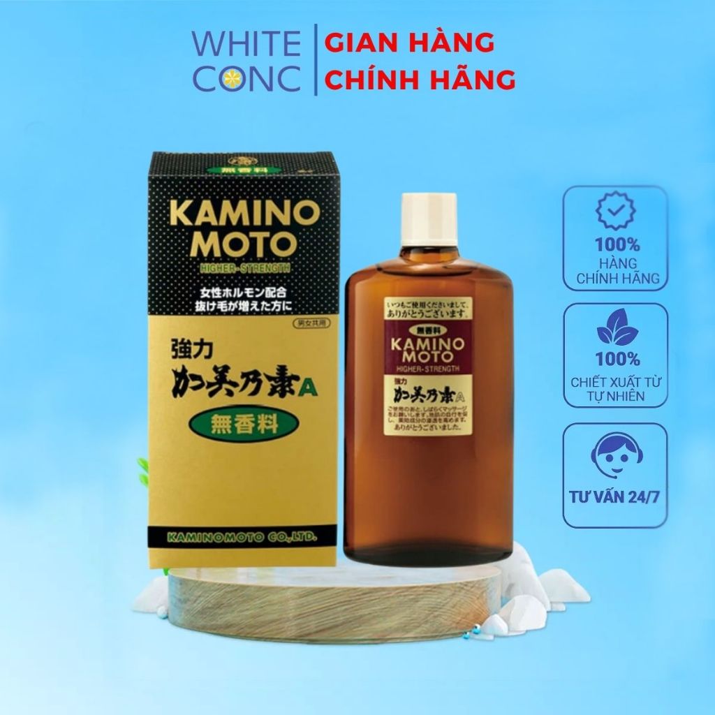 Tinh chất mọc tóc Kamino Moto Higher Strength Nhật Bản, dành cho người rụng tóc