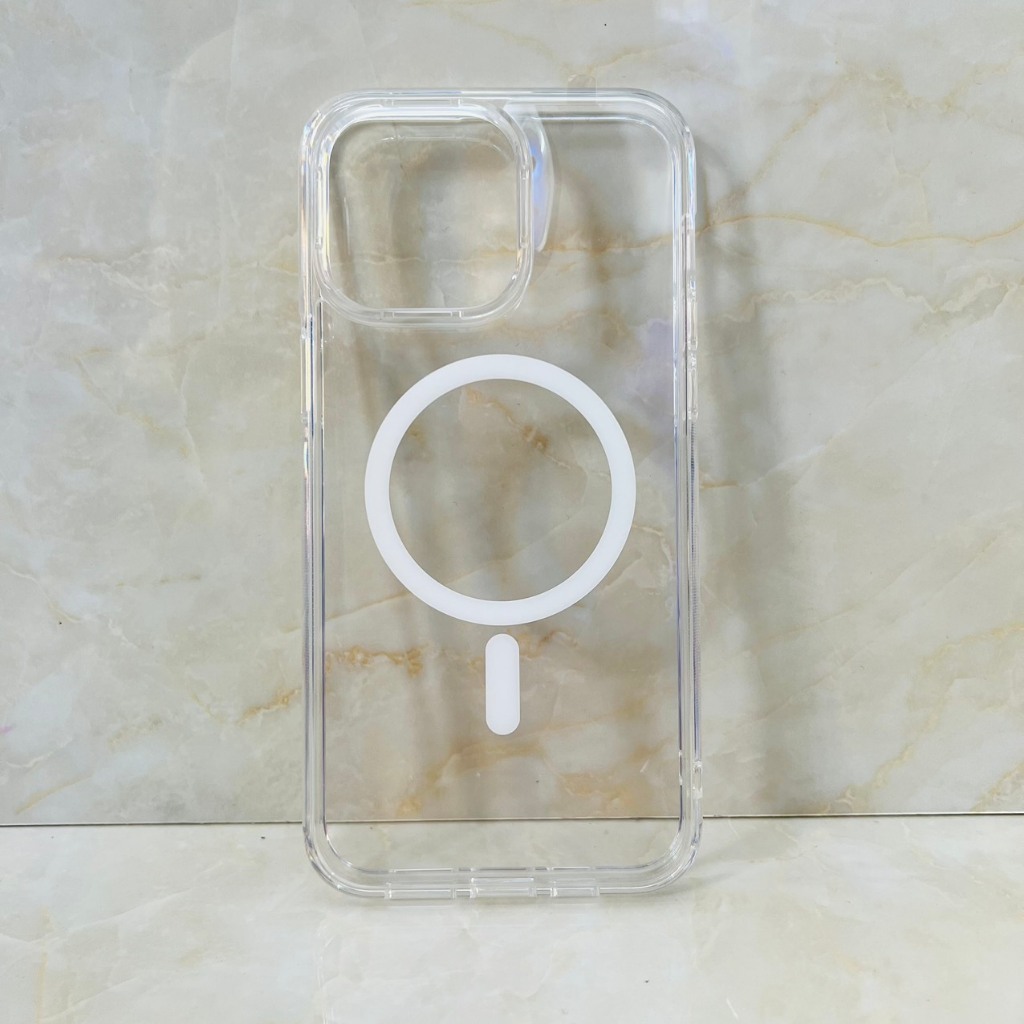 Ốp lưng iPhone 15 series Likgus trong suốt sạc không dây