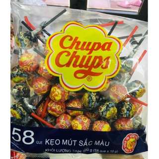 [Date 1/2026] Kẹo Mút Chupa Chups Cola & Dâu 540g (58 que)