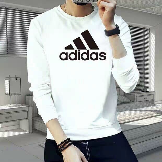 Áo nỉ nam thu đông adidas, áo sweater nam nữ thời trang phong cách Hàn Quốc