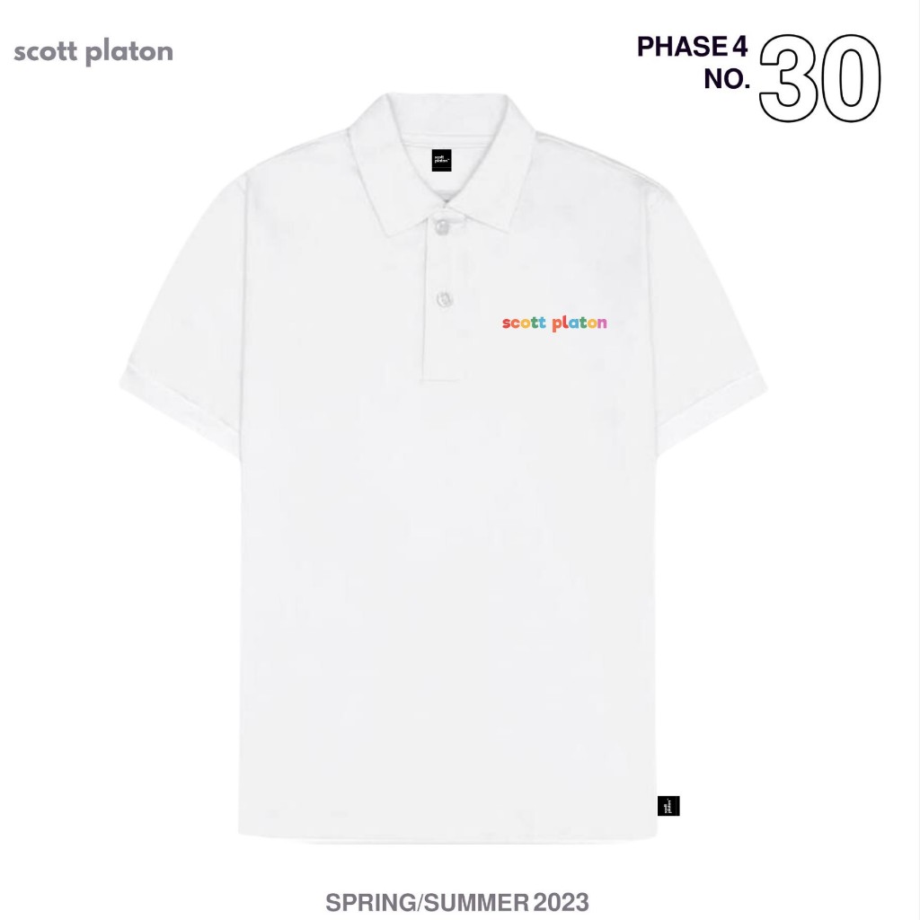 Scott Platon Áo Polo Multicolor mini - Chất liệu microfiber dày dặn hút ẩm co giãn tốt