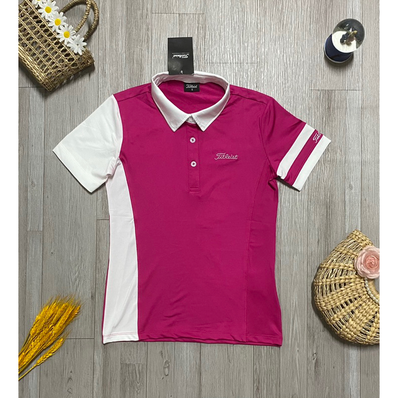 Áo thể thao golf, tennis, cầu lông, bóng chuyền nữ siêu xinh, chất đẹp, phom ôm