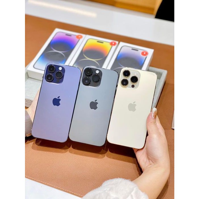 Điện thoại 14 promax - 256gb LLA bh lỗi 1 đổi 1