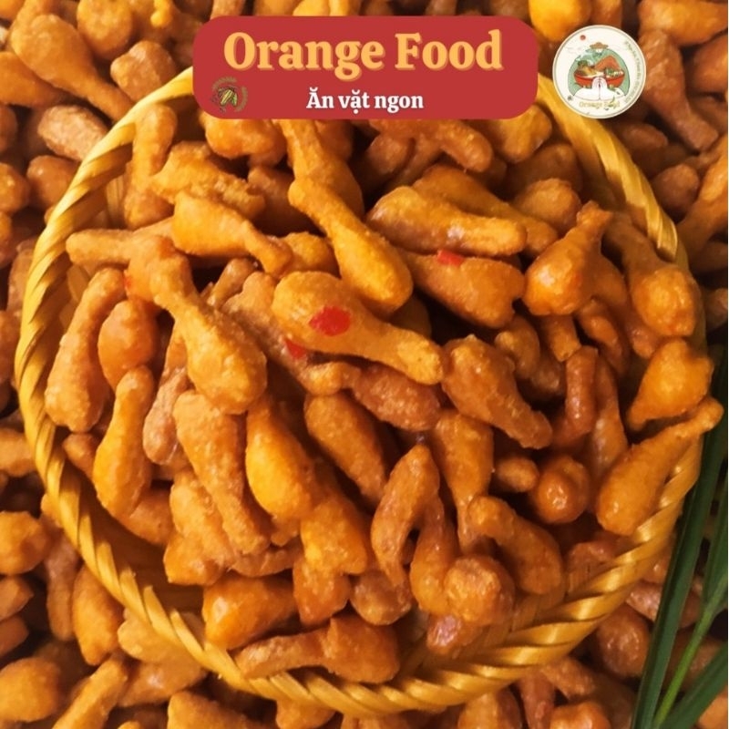 500G Đùi Gà Sấy Phô Mai, Bánh Quẩy Đùi Gà Bơ Sữa Giòn Tan