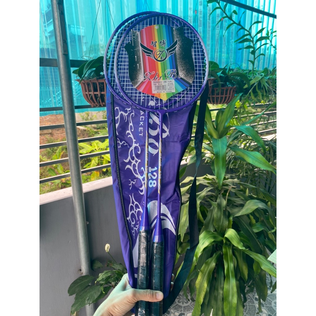Combo set 2 chiếc vợt cầu lông tặng kèm 01 quả cầu lông giá học sinh sinh viên hàng đẹp chất lượng