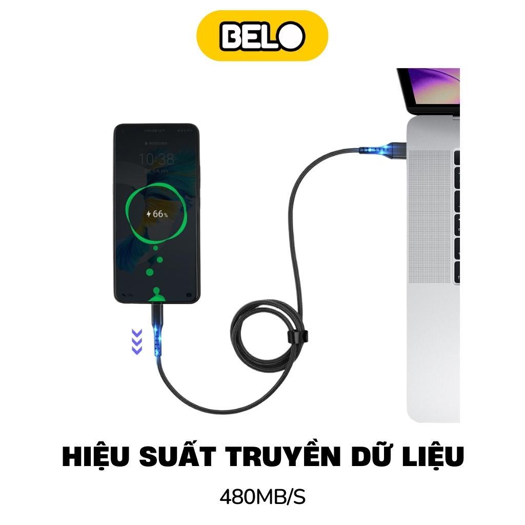 Dây sạc nhanh, cáp sạc nhanh EKLAP - EK060 1M USB lai ning, sạc 2.4A nhanh không nóng máy – Belo