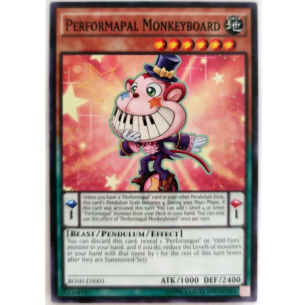 [Thẻ Yugioh] Performapal Monkeyboard |EN| Common