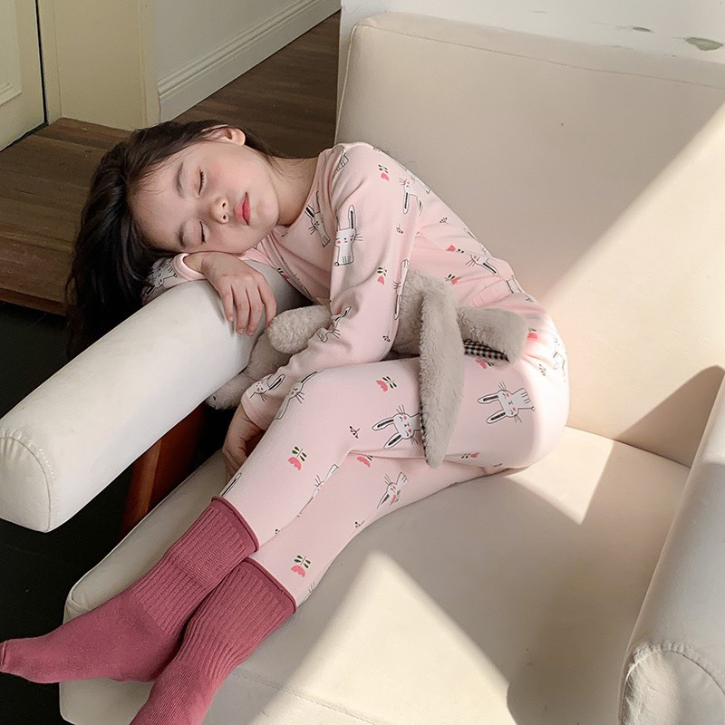 Bộ cotton Am bb thu đông co giãn 4 chiều