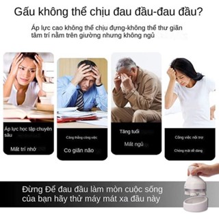 Máy Massage Đầu Cổ Vai Gáy Scalp Massager Giải Toả Căng Thẳng, Mệt Mỏi