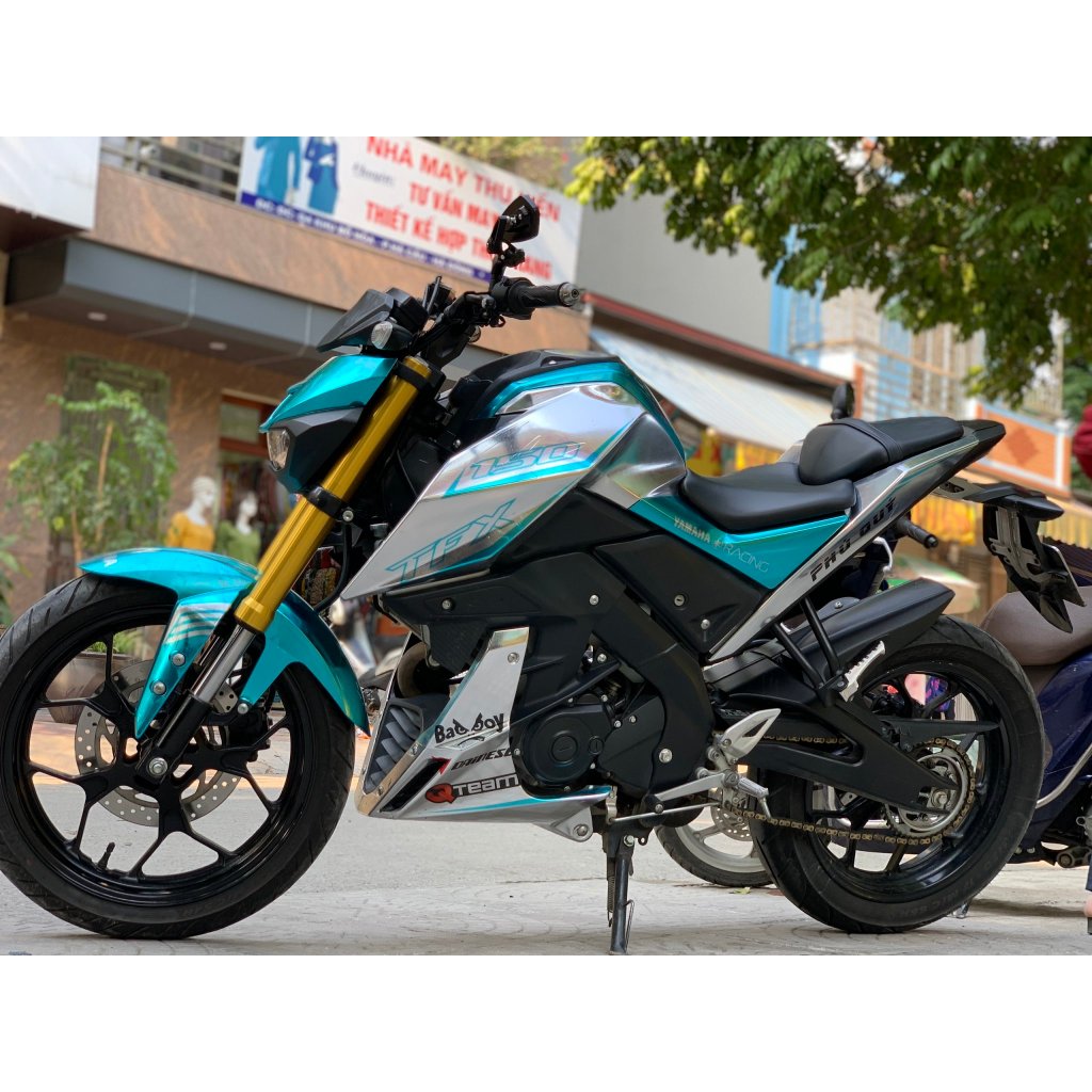 Tem Trùm Xe TFX 150 mẫu TFX02  | TFX | Chất liệu Decal 3 lớp, Chống nước, Chống xước, Dễ dán