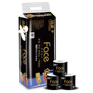 Giấy vệ sinh giấy cuộn Face Nguyên thùng 30 cuộn 140g 4 lớp