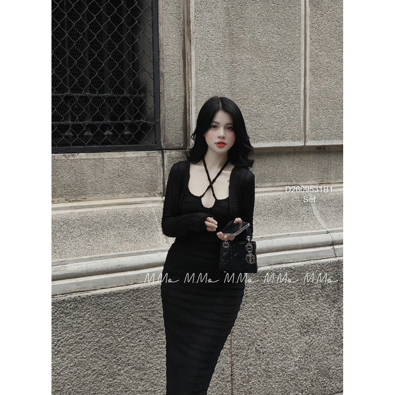 Set áo khoác + đầm body 2s 0923 thaotranshop90