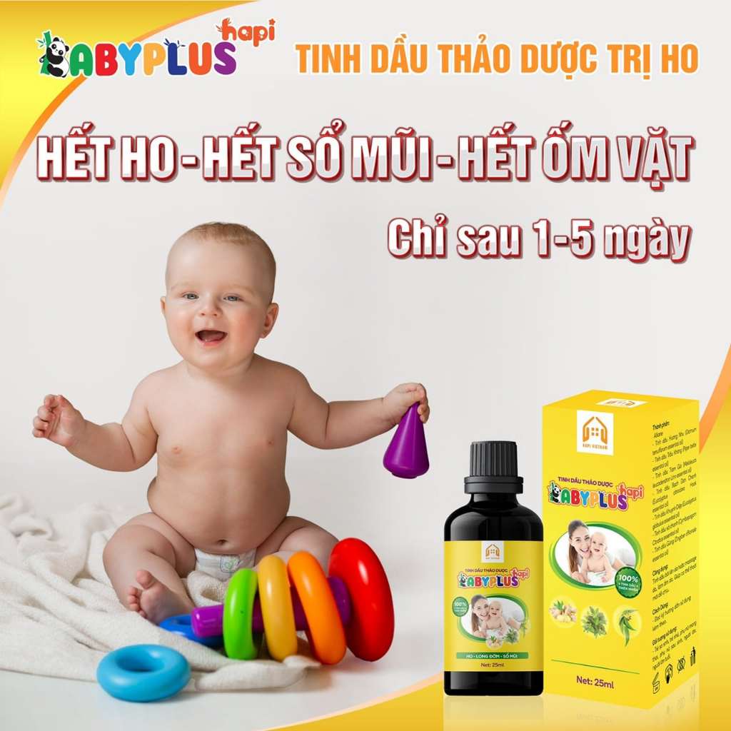 Tinh dầu thảo dược baby plus cho bé