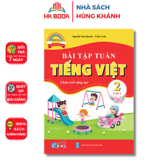 Sách - Bài Tập Tuần Tiếng Việt Lớp 2 - Chân Trời Sáng Tạo - Tập 1 (1 cuốn) - Q CT 202