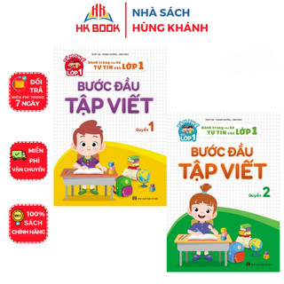 Sách - Combo 2 cuốn Bước Đầu Tập Viết quyển 1, 2 - Hành trang cho bé tự tin vào lớp 1 - V CB 03