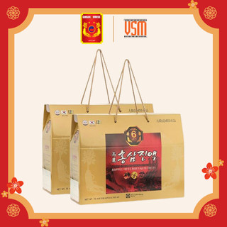 [VSM] COMBO 2 Hộp Nước Chiết Xuất Hồng Sâm Hàn Quốc 6 Năm Tuổi - Ginseng House Hộp 70ml x 60 gói