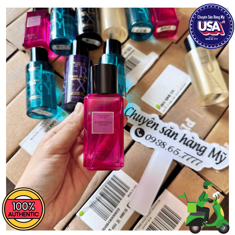Mist Victoria’s Secret xịt thơm mini 75ml Authentic 100%