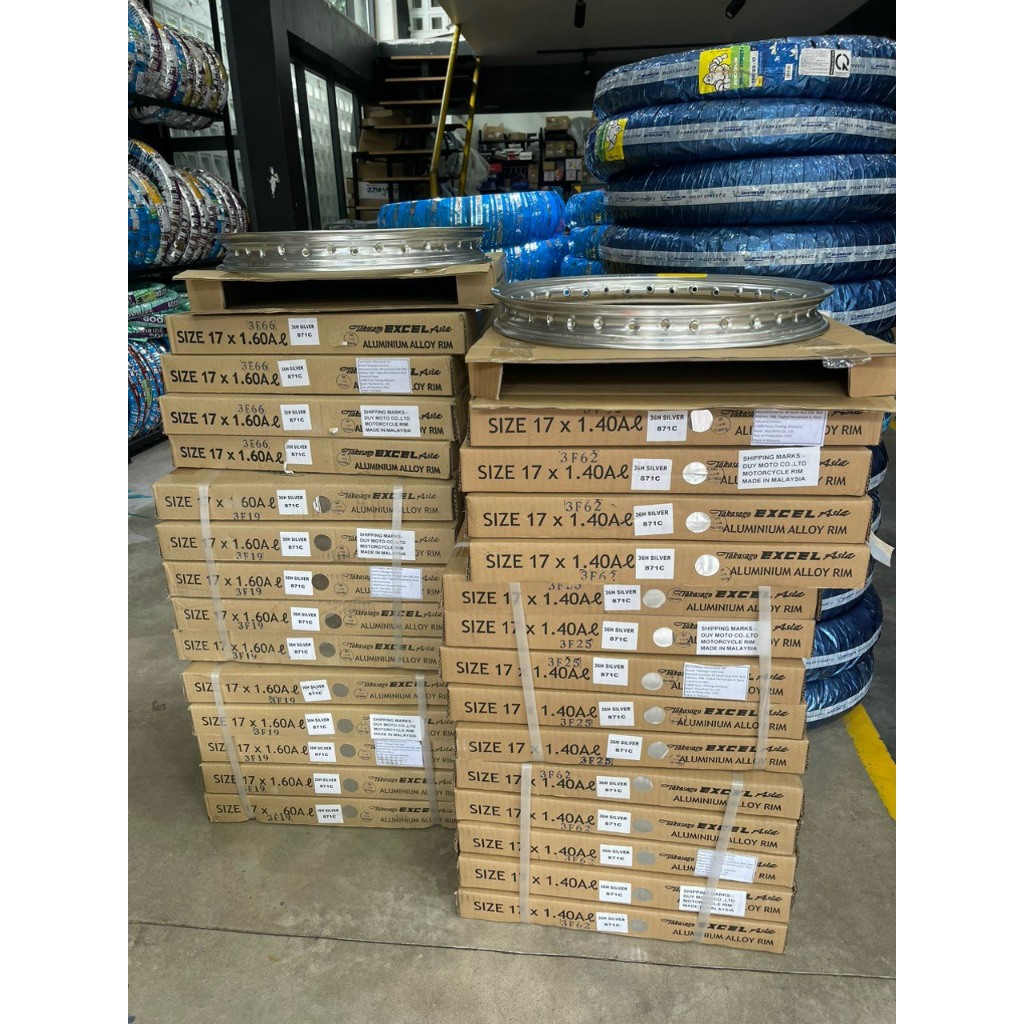 Niền Excel Malaysia Zin Hộp 1.4 1.6 Màu Bạc