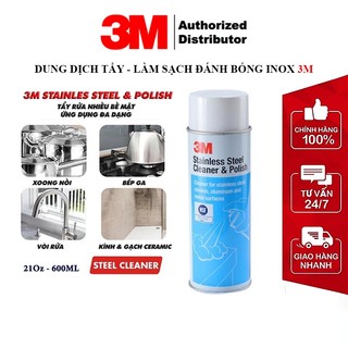 Dung dịch tẩy và làm sạch đánh bóng Inox 3M 10oz và 21oz
