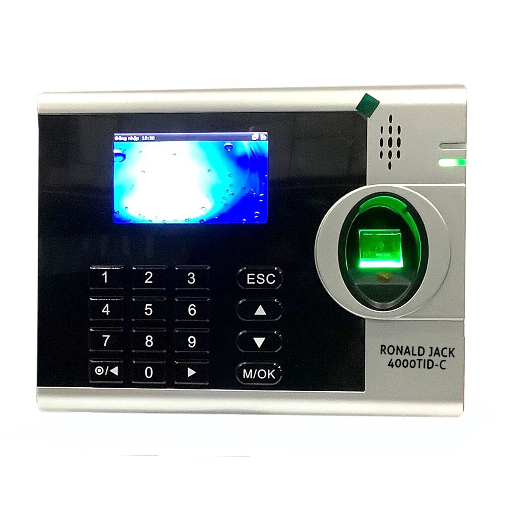 Chuyên Cung Cấp Máy Chấm Công Vân Tay và Thẻ Cảm ứng 4000TID-C Chính Hãng