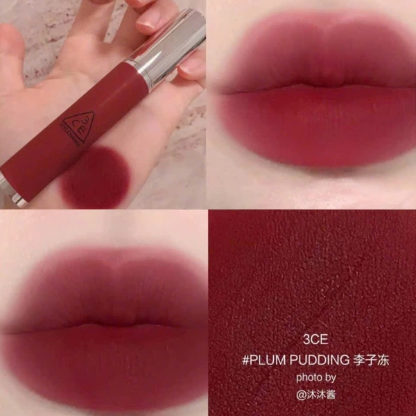 Son Kem Mịn Lì 3CE Hazy Lip Clay 4g