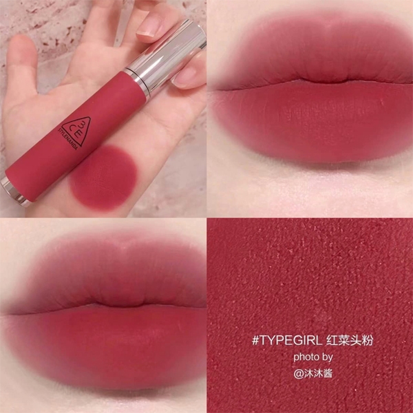 Son Kem Mịn Lì 3CE Hazy Lip Clay 4g