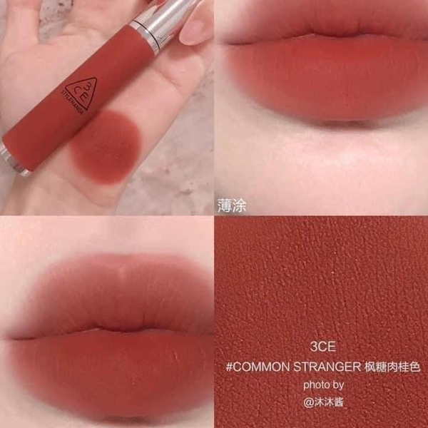 Son Kem Mịn Lì 3CE Hazy Lip Clay 4g