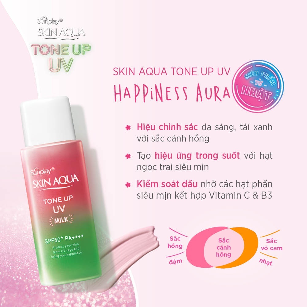 Chống Nắng Dưỡng Da Trắng Mịn Sunplay Skin Aqua SPF 50+ PA++++
