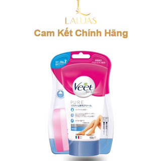 Kem tẩy lông veet pure nội địa nhật dành cho da nhạy cảm,