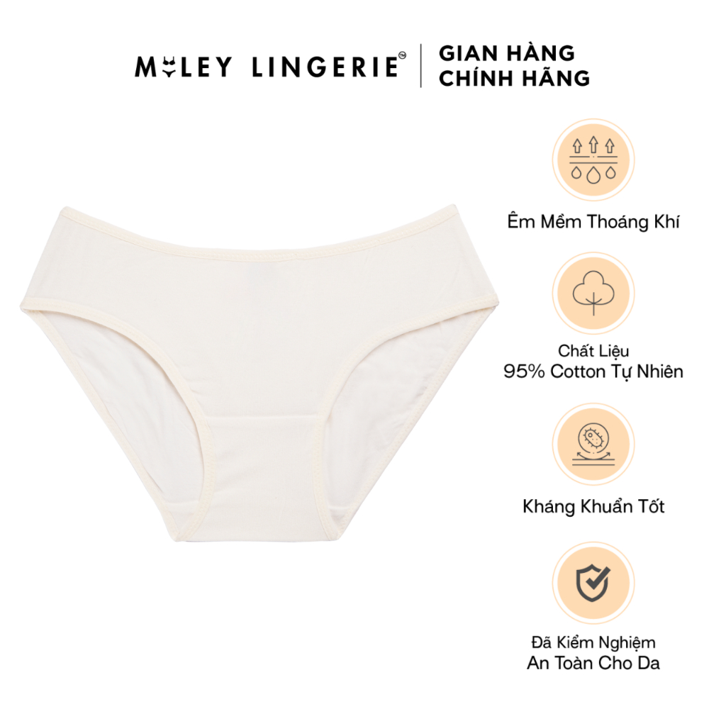 Quần Lót Cotton Lưng Cao Miley Lingerie FCS00 (Màu Ngẫu Nhiên)