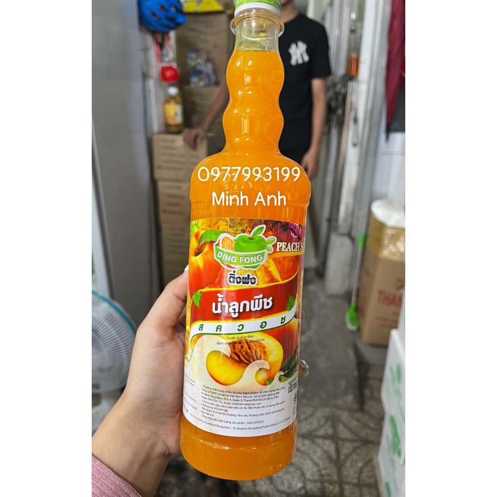 Siro Ding Fong Thái Lan Đủ Hương 760ml