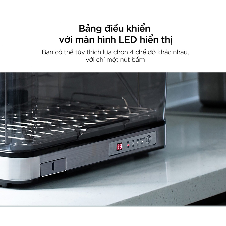 Máy Sấy Bát Đĩa CUCKOO CDD-A9010S Sấy Nhanh Trong 10 Phút - Công suất 350W - Bảo Hành Chính Hãng 12 Tháng