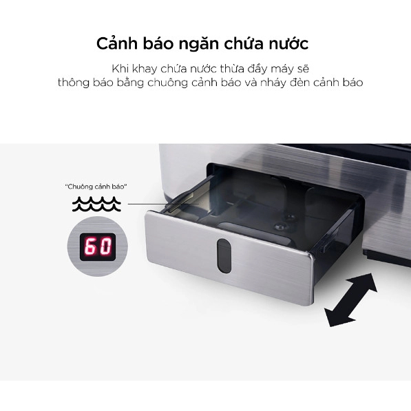 Máy Sấy Bát Đĩa CUCKOO CDD-A9010S Sấy Nhanh Trong 10 Phút - Công suất 350W - Bảo Hành Chính Hãng 12 Tháng