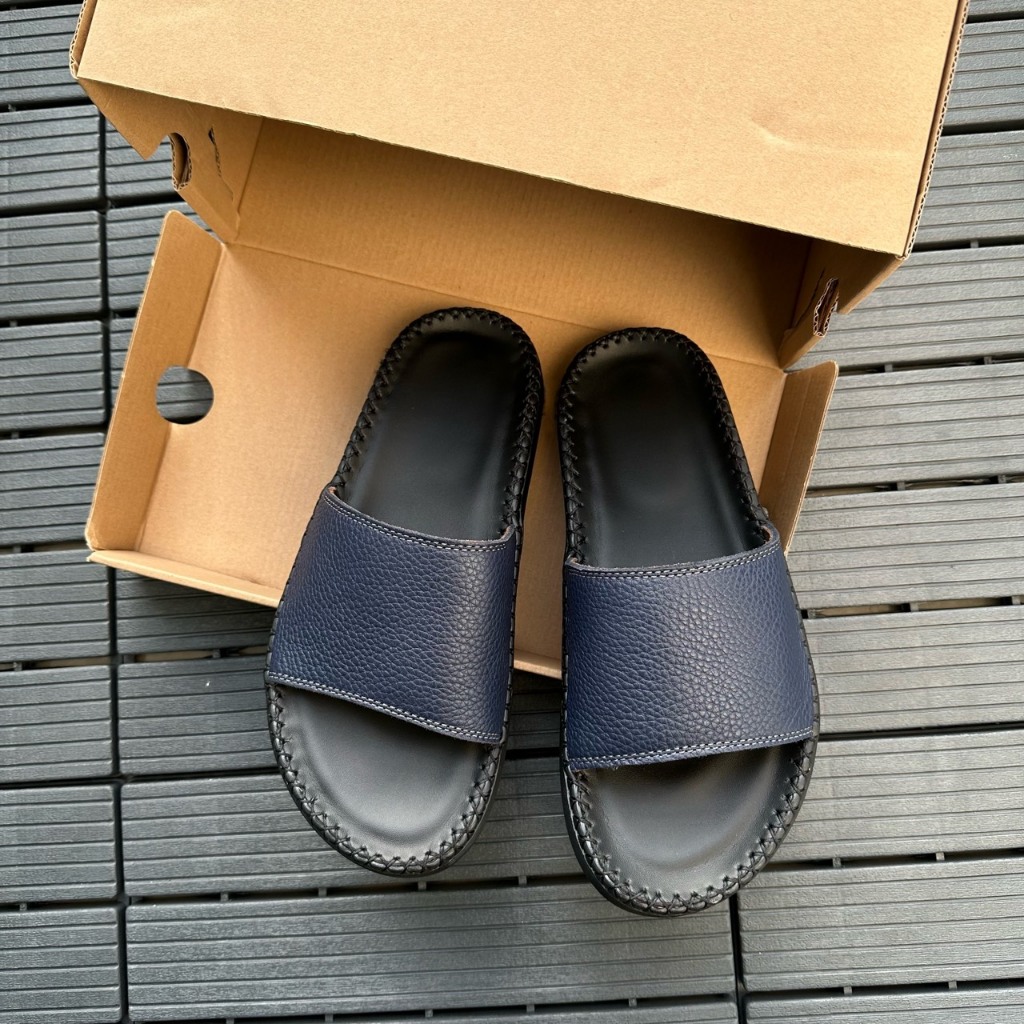 Dép doctor quai ngang trơn đơn giản 3 màu, đế cao su đúc bền bỉ PN-28