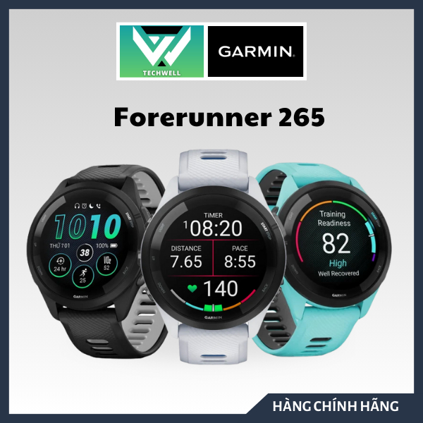 Đồng hồ thông minh Garmin Forerunner 265 - HÀNG CHÍNH HÃNG