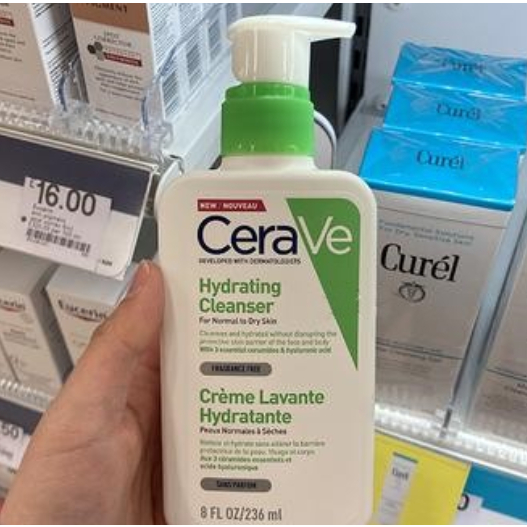Sữa rửa mặt Cerave Foaming Cleanser, CeraVe Hydrating Cleanser, SA Cleanser cho mọi loại da 88ml, 2