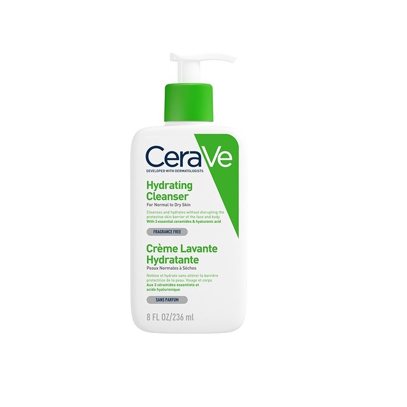Sữa rửa mặt Cerave Foaming Cleanser, CeraVe Hydrating Cleanser, SA Cleanser cho mọi loại da 88ml, 2